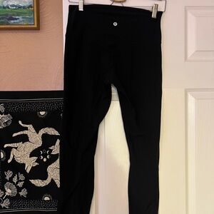 Lululemon athletica black buttery soft leggings size 8.